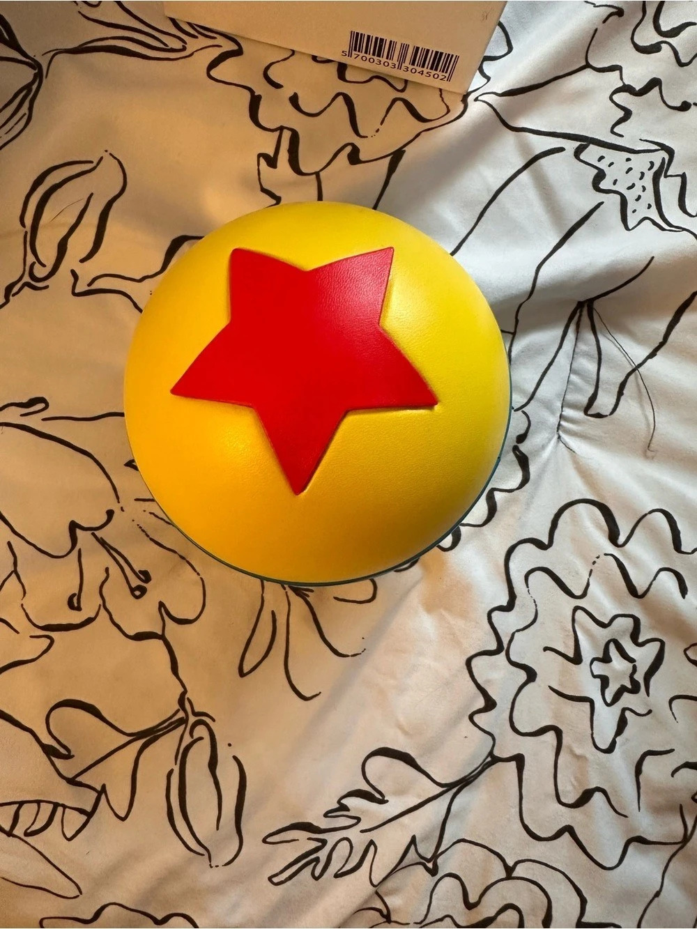 2026 Pandora Disney x Pandora Pixar Ball Jewelry Case Yellow & Blue